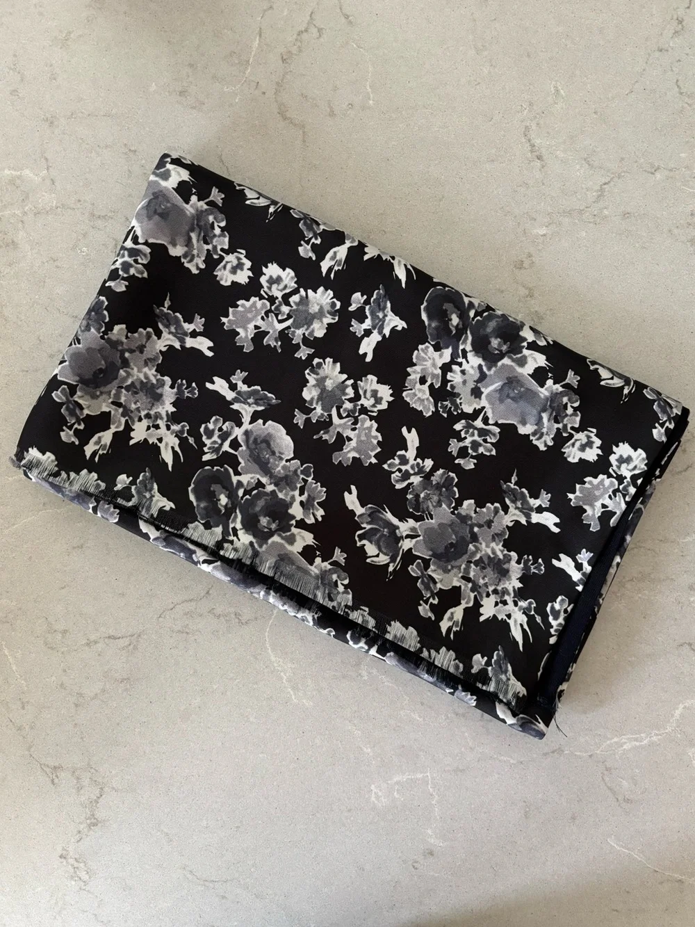NWOT // Paul Fredrick Floral Scarf